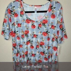 LuLaRoe Perfect T Large Floral NEW